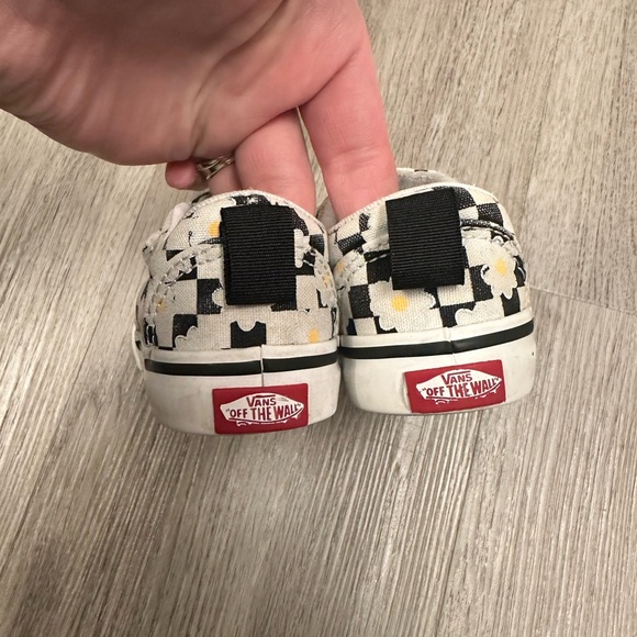 Floral Checkered Vans Toddler Size 5 - Picture 4 of 6